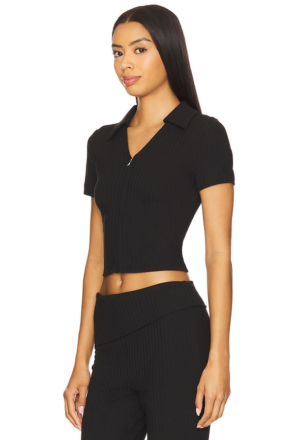 view 2 of 4 Zoey Top in Black