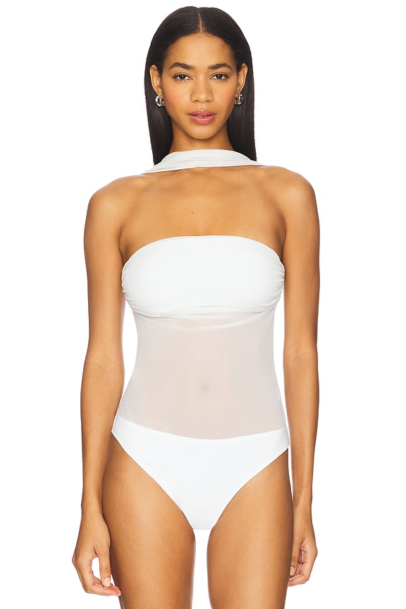 view 2 of 5 Lexi Bodysuit in White