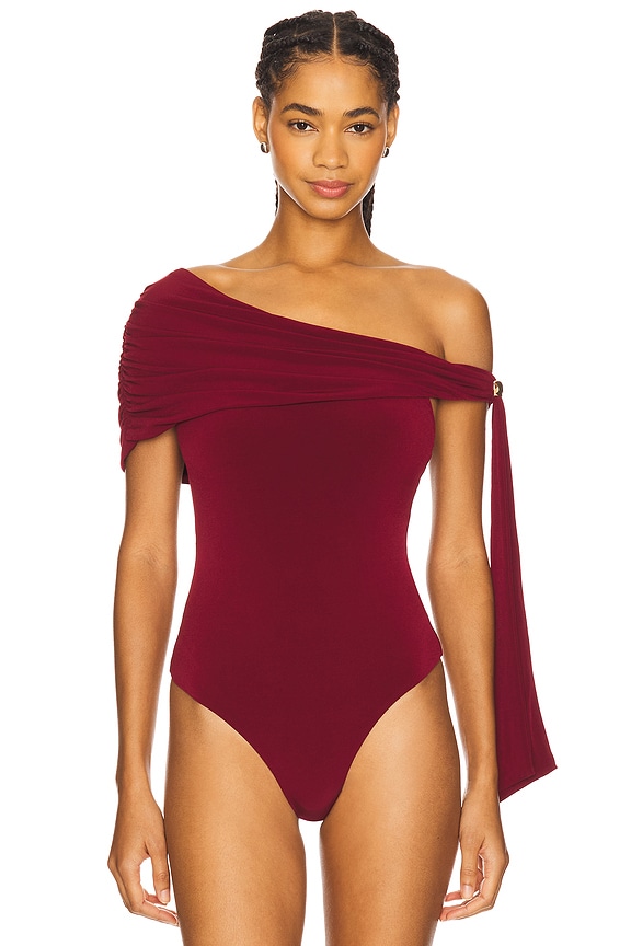 view 2 of 7 Ella Bodysuit in Oxblood