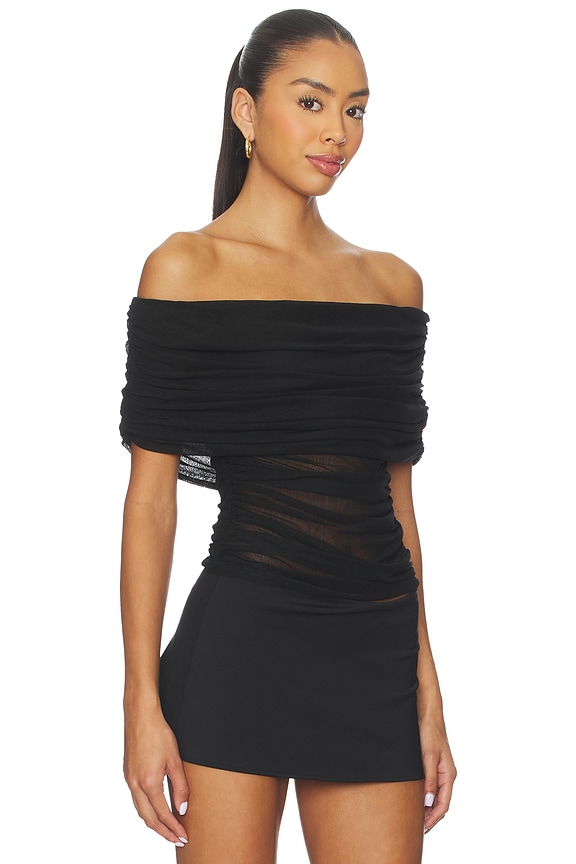 view 2 of 4 Iliana Top in Black