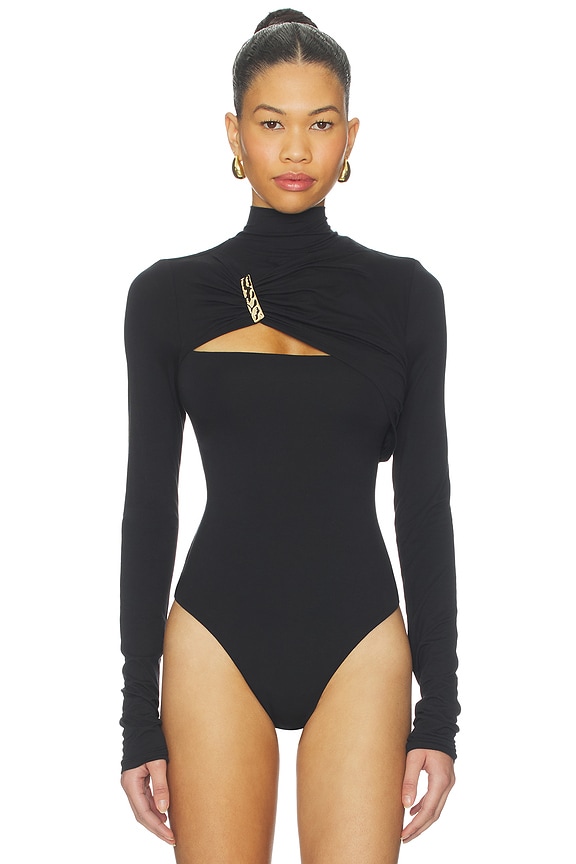 view 2 of 5 Mabel Bodysuit in Black