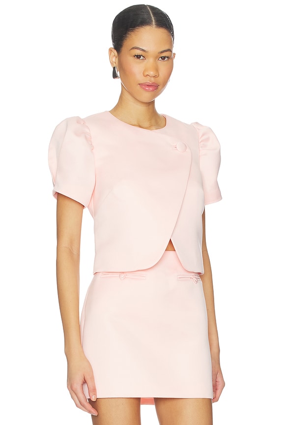 view 2 of 4 Ruby Top in Baby Pink