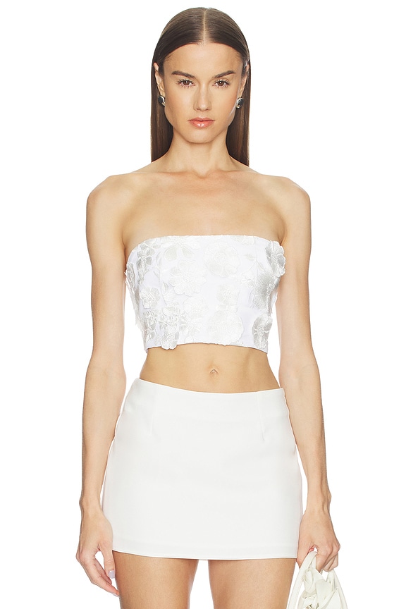 view 1 of 5 Lilia Top in White