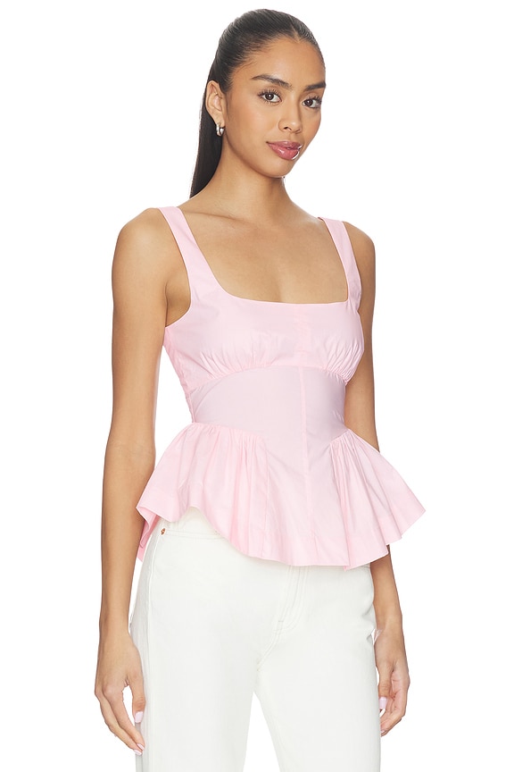 view 2 of 4 Victoria Top in Baby Pink