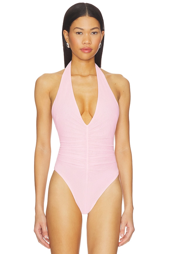 view 2 of 5 Lilah Bodysuit in Light Pink