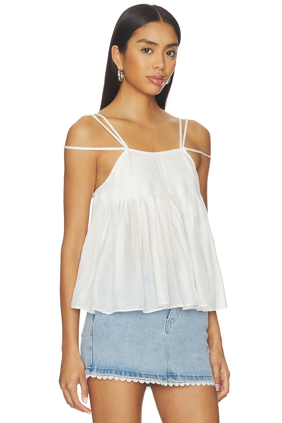 view 2 of 4 Poppy Top in White