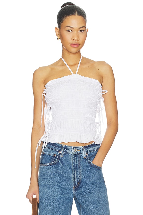 view 1 of 4 Sarina Top in White