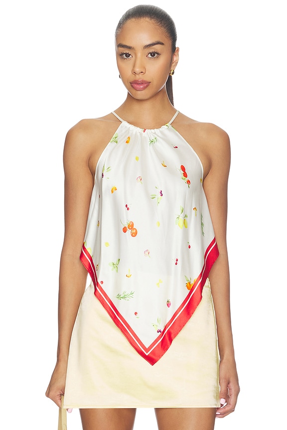 view 1 of 4 Irma Top in Garden Print