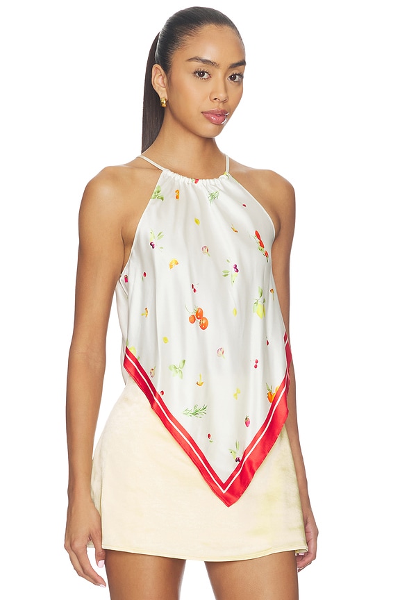 view 2 of 4 Irma Top in Garden Print