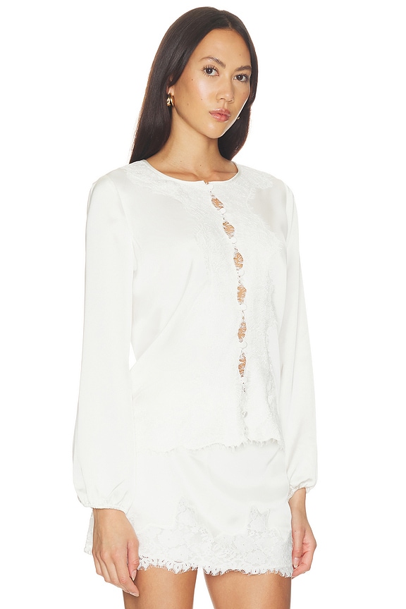 view 2 of 5 Brundy Top in Ivory