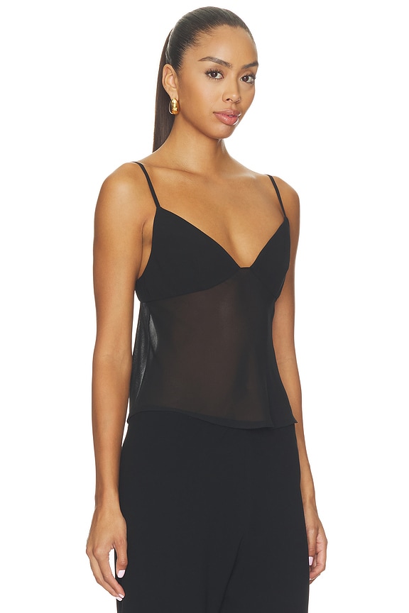 view 2 of 4 X Blake Evin Pia Top in Black
