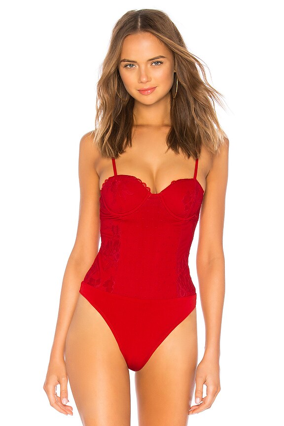 view 2 of 5 BODY LISSA in Deep Red