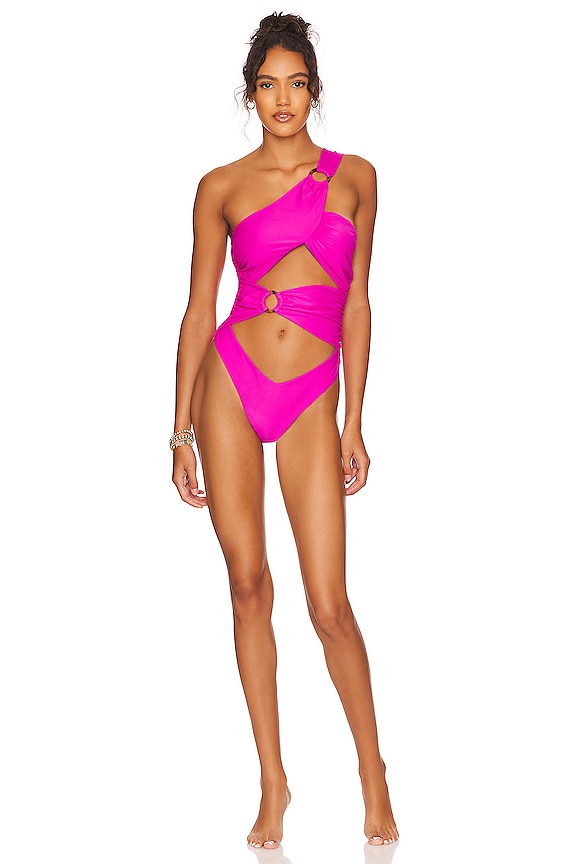 view 1 of 3 Feeling Myself One Piece in Magenta