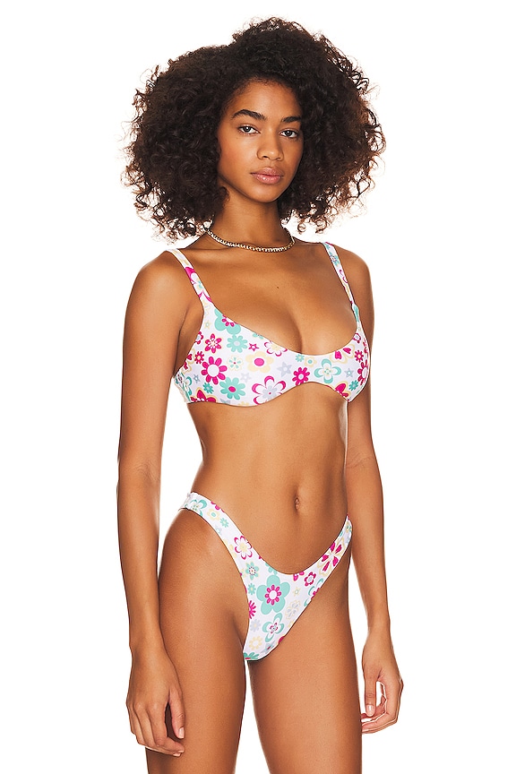 view 2 of 4 Wildflower Top in Retro Floral