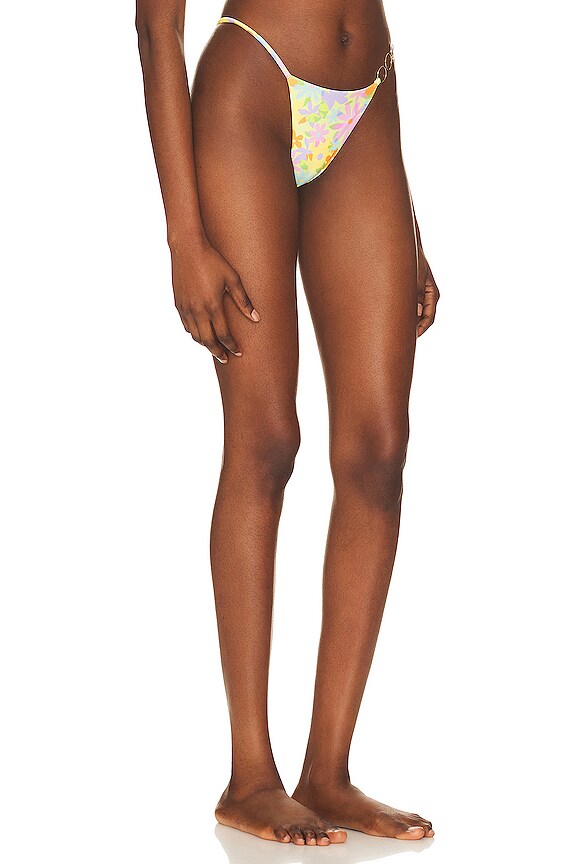 view 2 of 4 Summer Glow Bottom in Green Blooms