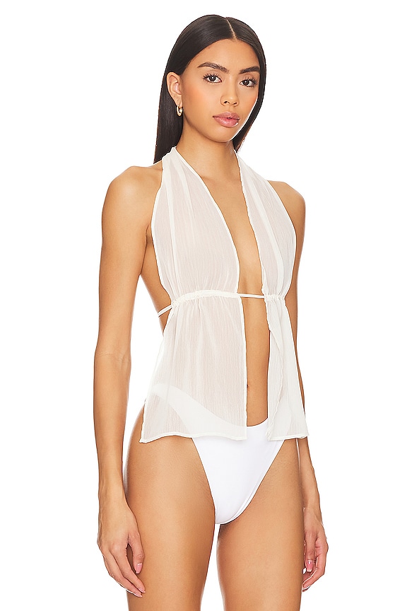 view 2 of 4 Sun And Sand Top in Ivory