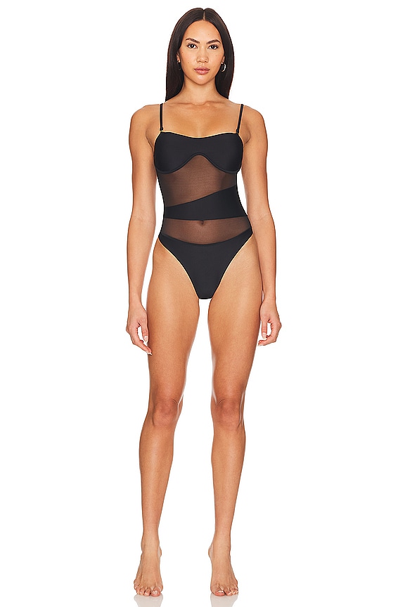 view 2 of 4 Midnight Ride One Piece in Black