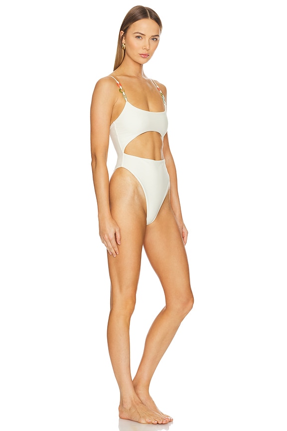 view 2 of 3 Good Time One Piece in Ivory