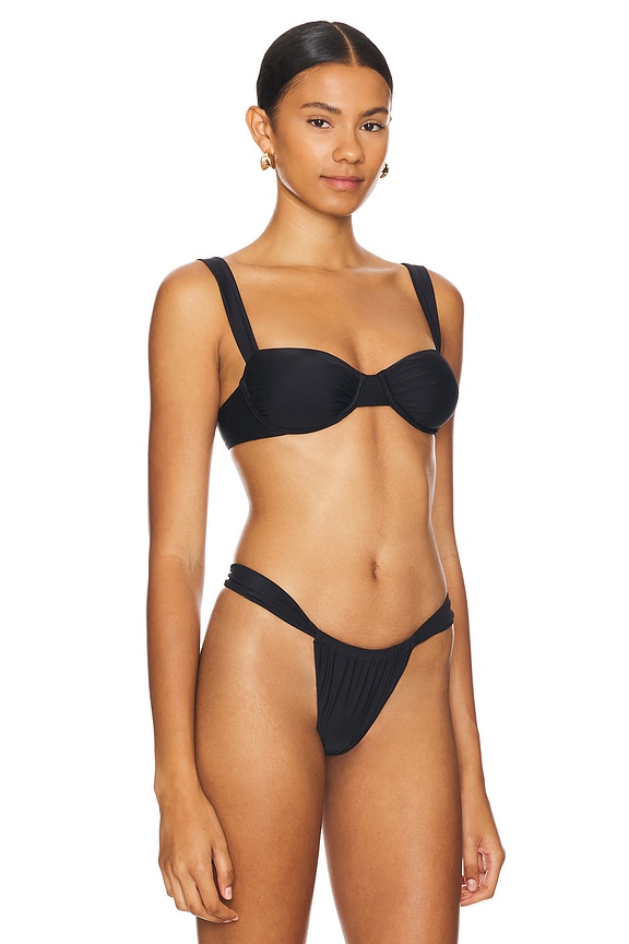 view 2 of 4 Chasing Sunsets Top in Black