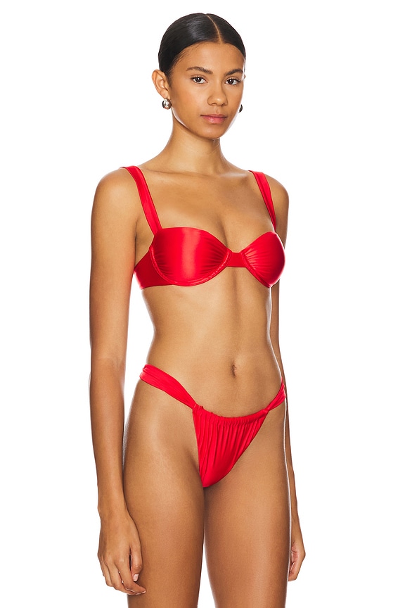 view 2 of 4 Chasing Sunsets Top in Red