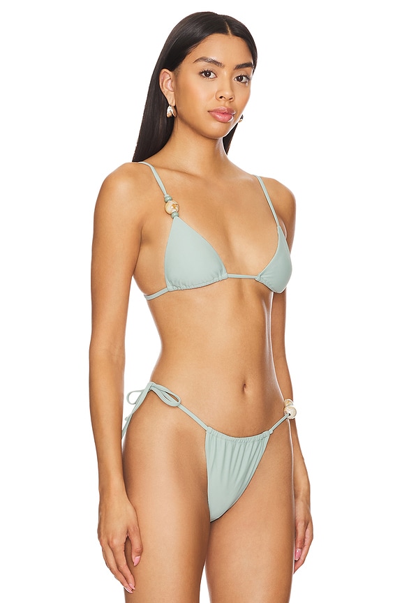 view 2 of 4 Marissa Top in Soft Aqua