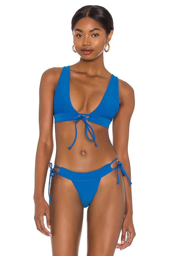 view 1 of 4 TOP BIKINI ACE in Sea Blue