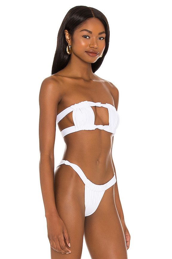 view 2 of 4 Coy Top in White