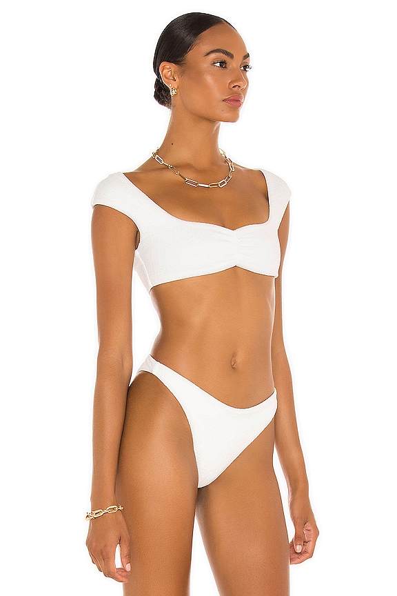 view 2 of 5 MILES トップ in White