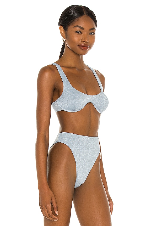 view 2 of 5 HAUT DE MAILLOT DE BAIN DANYA in Crystal Blue