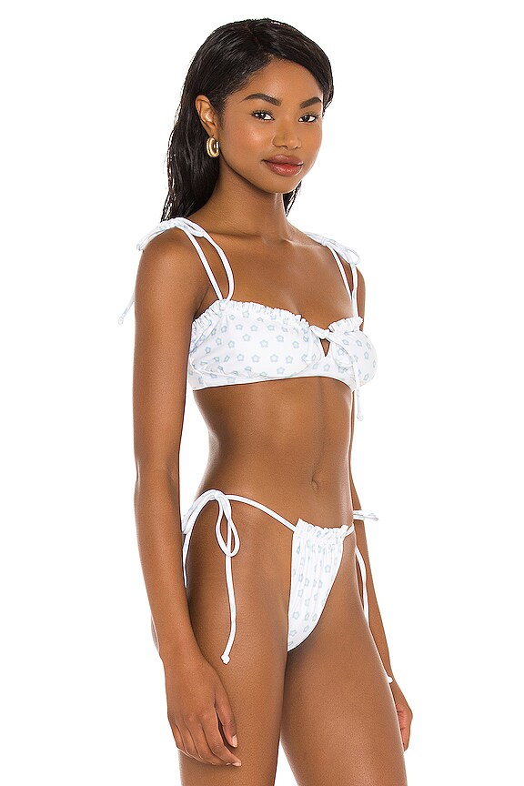 view 2 of 4 Kapri Top in Baby Blue Daisy