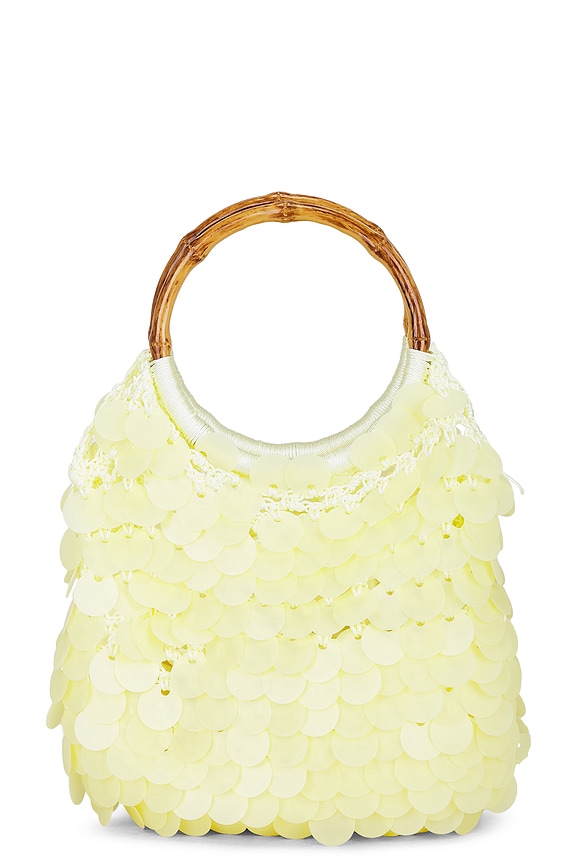 view 1 of 4 SAC À MAIN CHARLOTTE in Butter Yellow