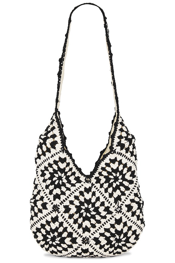 view 1 of 4 SAC À MAIN SABBA in Black/ivory