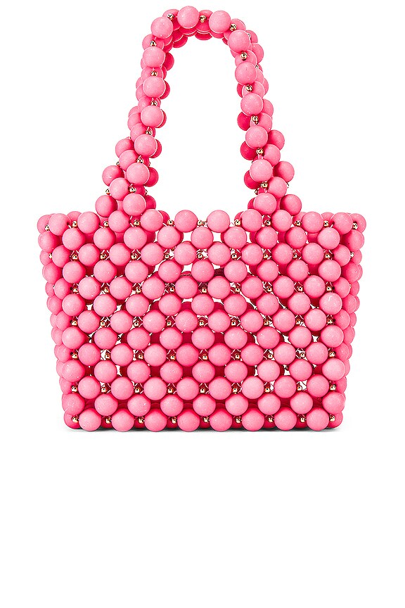 view 2 of 4 Meggy Beaded Purse in Pink