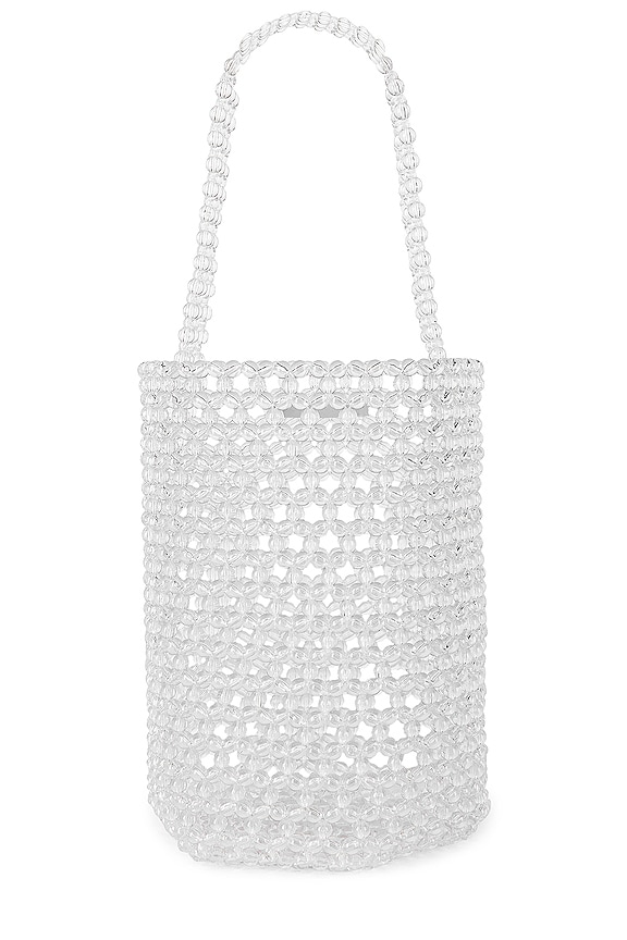 view 1 of 4 Lena Beaded Bag in Clear