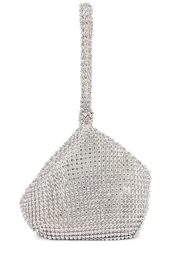 view 2 of 4 Lottie Crystal Purse in Silver