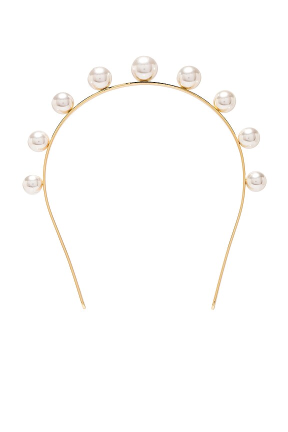 view 2 of 3 Caroline Headband in Gold