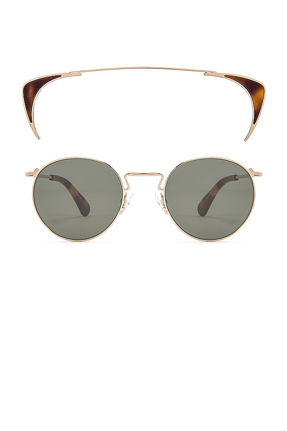 view 2 of 5 Augusta in Gold & Green Gradient