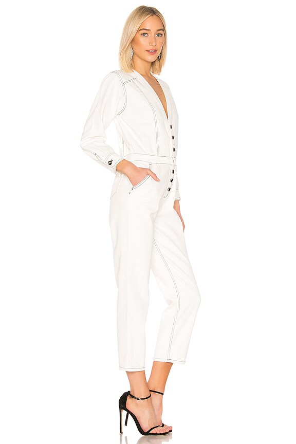 view 2 of 3 Lia Jumpsuit in White
