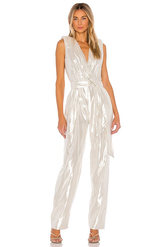 view 1 of 4 Tatiana Jumpsuit in Platinum