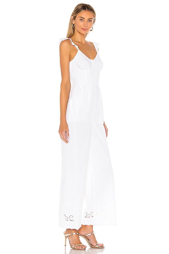 view 2 of 3 Gaston Jumpsuit in White