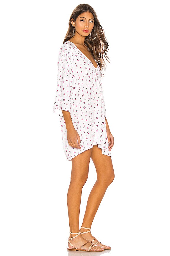 view 2 of 4 Breakfast Club Kimono in Romantic Floral