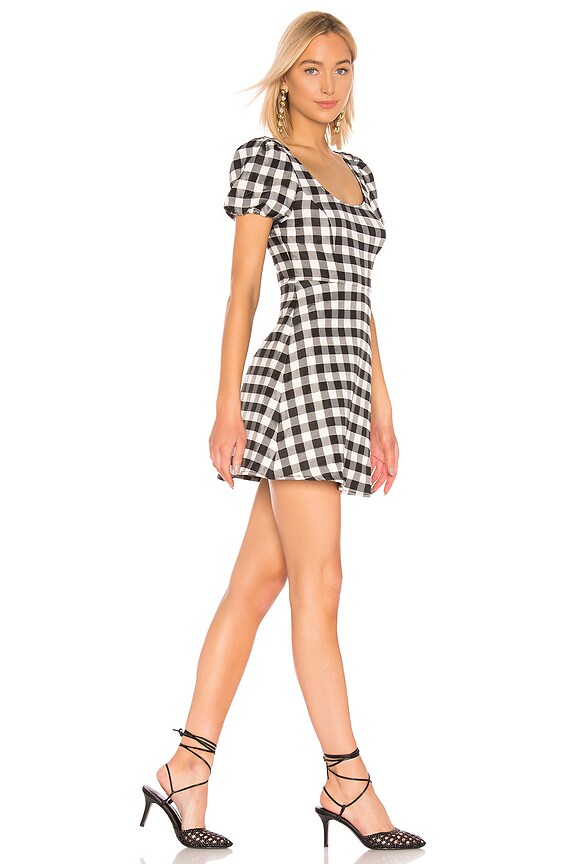 view 2 of 3 Dress 697 in Black & White