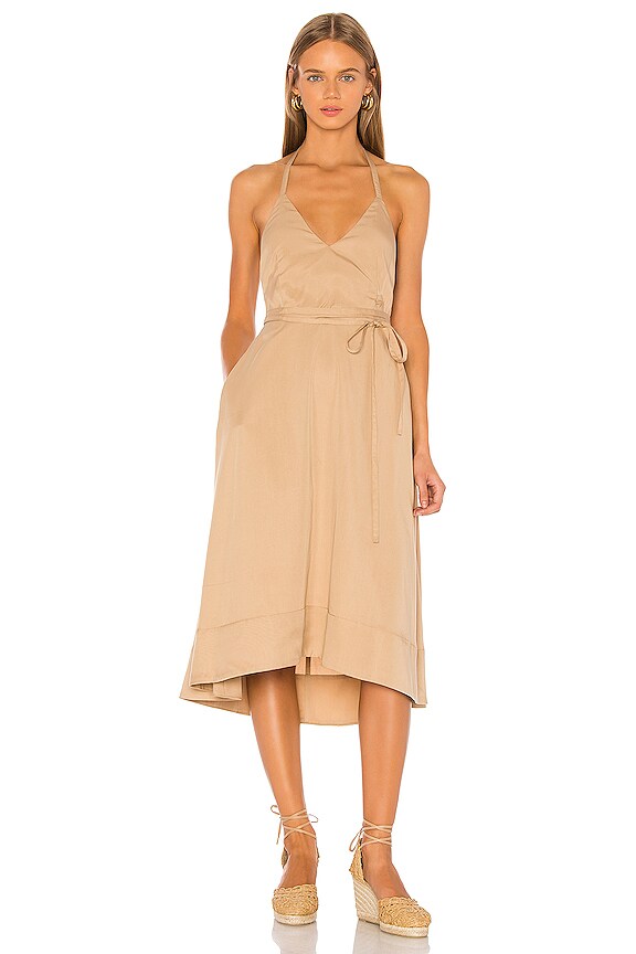 view 2 of 3 VESTIDO MIDI CHARLY in Khaki