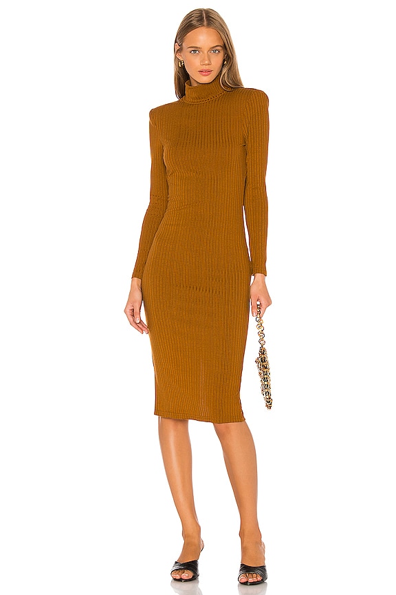 view 2 of 3 Jovi Dress in Rust