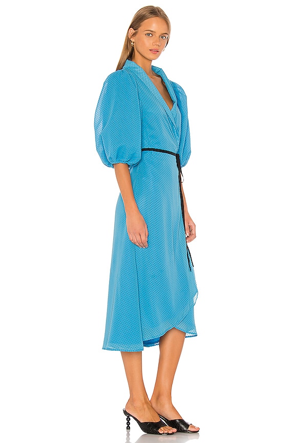 view 2 of 4 Yasmin Dress in Cerulean Blue