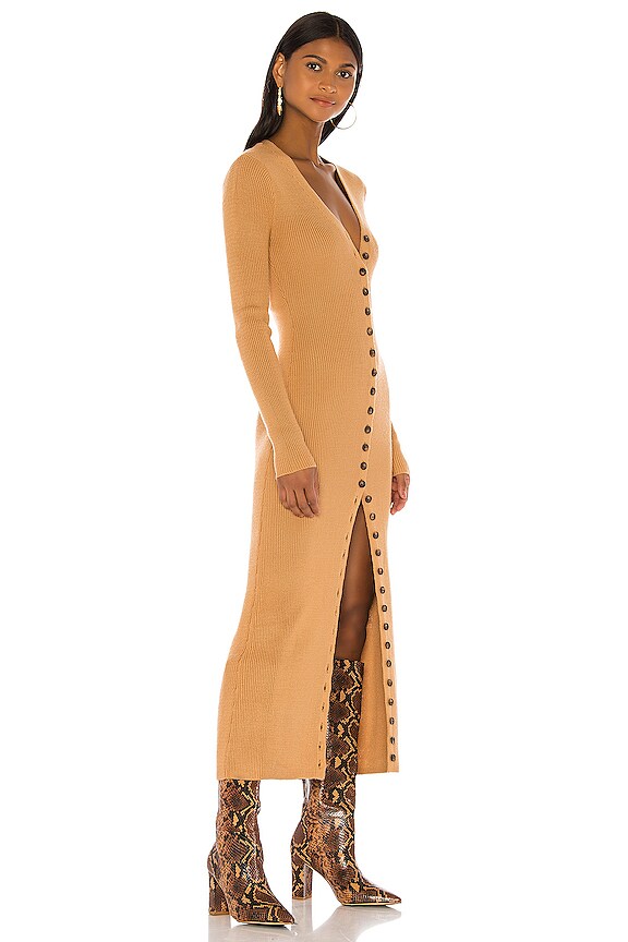 view 2 of 3 Kavala Sweater Dress in Camel