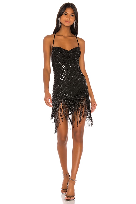 view 1 of 5 Stefani Mini Dress in Black