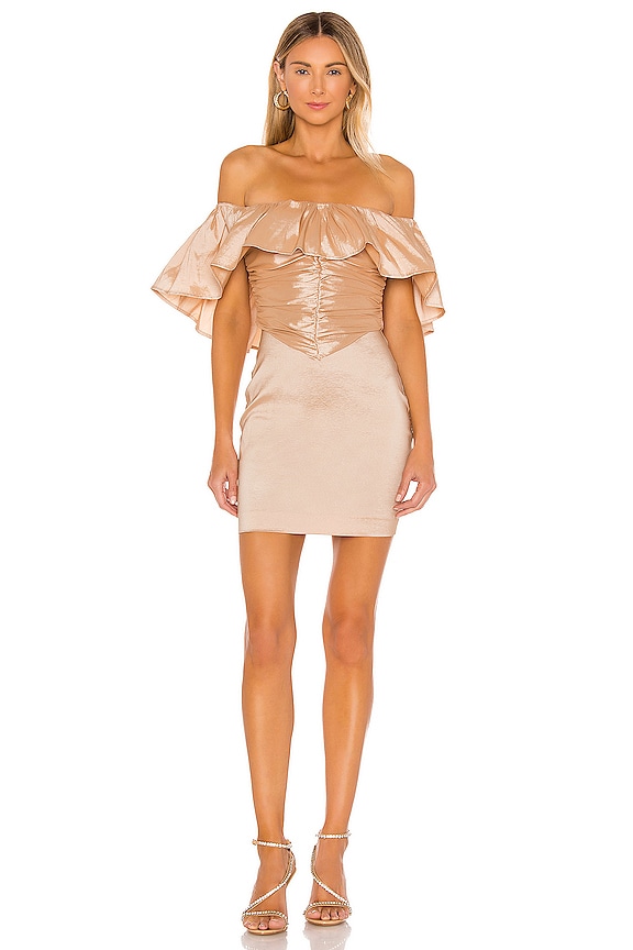 view 1 of 3 Jaden Dress in Nude