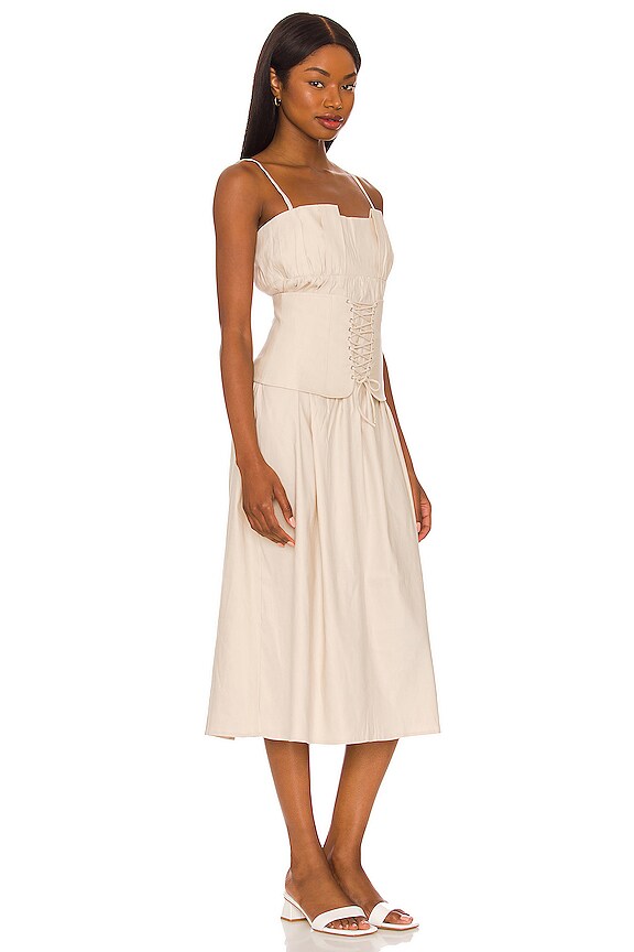 view 2 of 3 ROBE GIANNA in Oat