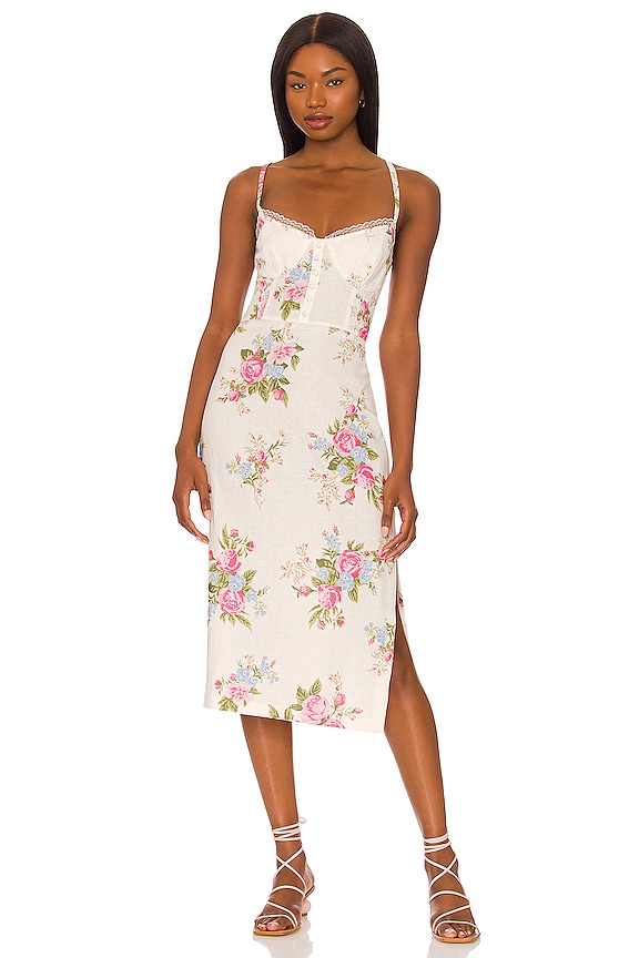 view 2 of 4 Capriana Midi Dress in Giardino Floral